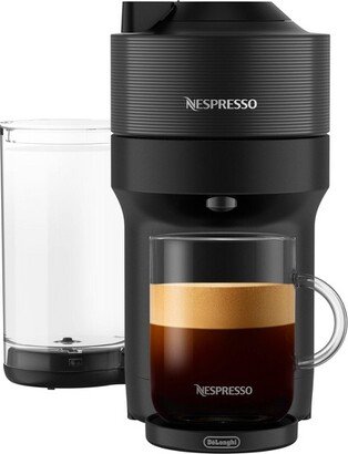 Vertuo Pop+ Coffee Machine with Aeroccino Frother by De'Longhi Liquorice Black