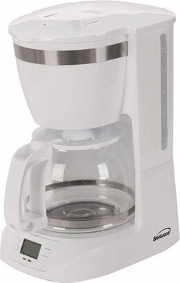 10 Cup Digital Coffee Maker in White