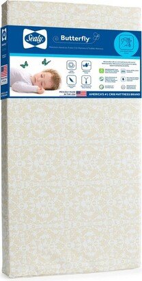 Butterfly Premium Firm Crib Mattress and Toddler Mattress