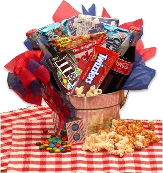 Gbds America The Beautiful Snack Gift Box- snack basket - snack gift basket - 1 Basket