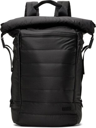 Black Bator Puffer Backpack