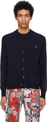 Navy Man Cardigan