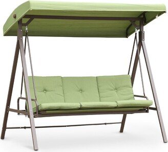 Aoodor Patio Porch Swing Olefin Fabric - 2 In 1