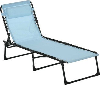 No Portable Reclining Beach Chaise