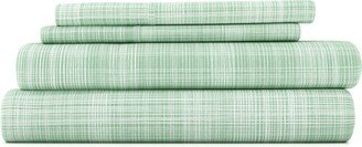 HOMESPUN HOME SPUN Premium Ultra Soft Thatch 4-Piece Bed Sheet Set