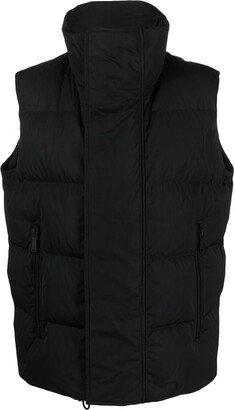 Funnel-Neck Padded Gilet