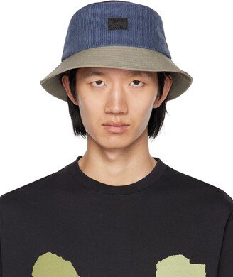 Multicolor Color Block Bucket Hat