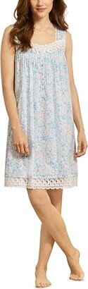 Sleeveless Chemise (Impression Floral) Women's Pajama