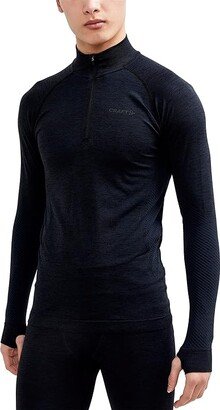 Core Dry Active Comfort 1/2 Zip (Black) Men's Clothing