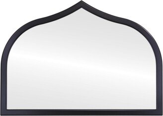 OVALCREST Mifflin Framed Mantel Mirror - Teardrop Cathedral - 38.4x27.4