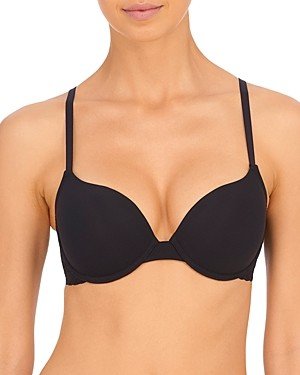 Sheer Glamour Push Up Underwire Bra