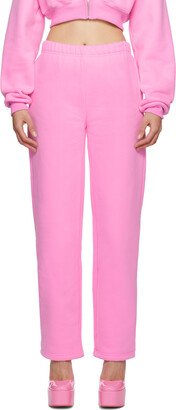 GUIZIO Pink Flared Lounge Pants