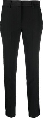 ERMANNO FIRENZE Pressed-Crease Concealed-Fastening Tailored Trousers