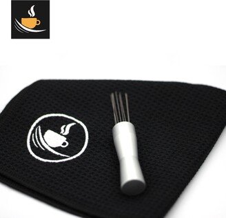 Ultra Wdt Coffee Grind Tool Made Of Black Or Silver Aluminium Body & Acupuncture 0.4mm Needles For Best Performance