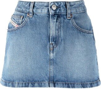 Denim Mini Skirt-AF