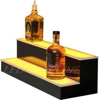 36 2 Step Led Color Changing Lighted Liquor Bottle Display