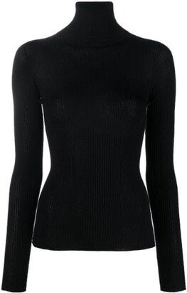 Turtleneck Long-Sleeved Jumper-AL