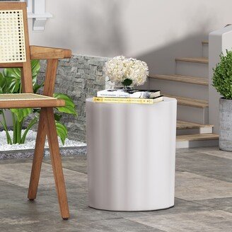 Cambio Outdoor Lightweight Concrete Side Table