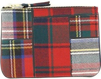 Tartan Zip-Up Wallet