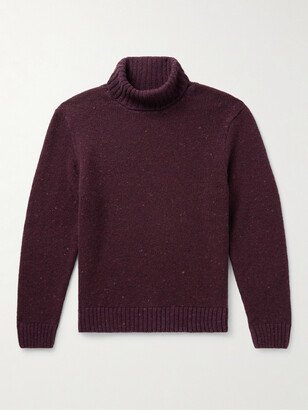 Donegal Merino Wool and Cashmere-Blend Rollneck Sweater