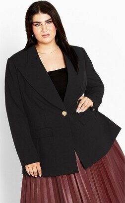 | Women's Plus Size Jkt Sloane - Black - 12 Plus