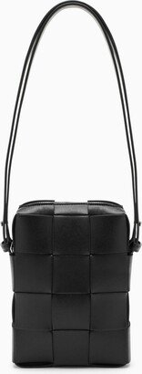 Mini black Cassette shoulder bag