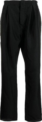 SAPIO Pleat-Detail Straight-Leg Trousers