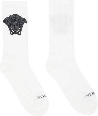 White Medusa Socks