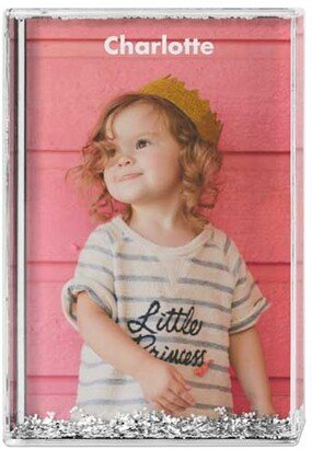 Glitter Blocks: Photo Gallery Portrait Glitter Block, Multicolor