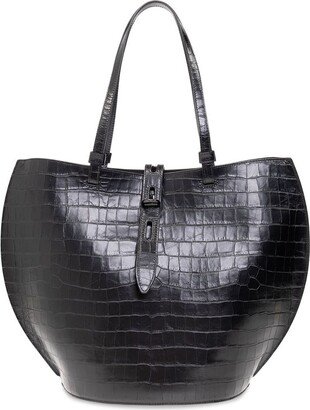 Unica Embossed Large Shopper Bag