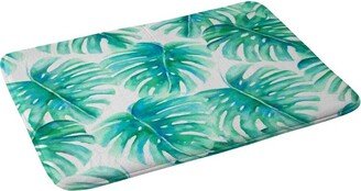 Jacqueline Maldonado Paradise Palms Bath Rugs and Mats Green 24 x 36