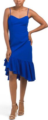 Cantrelle Sleeveless Cocktail Dress With Ruffle Hem for Women