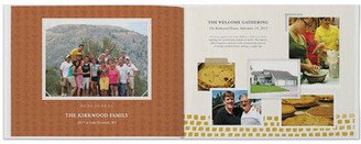 Photo Books: Family Reunion Photo Book, 11X14, Professional Flush Mount Albums, Flush Mount Pages