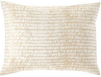 Fino Lino Linen & Lace Twilight Gold Standard Sham