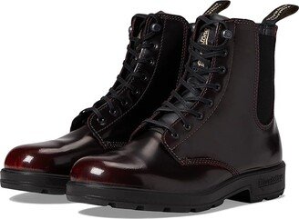 Original Lace-Up Gore Boot (Bordeaux Brush) Women's Shoes