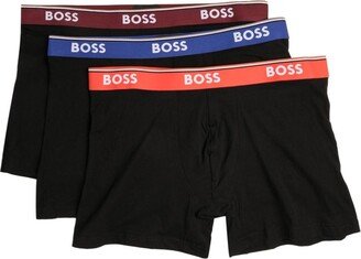 Logo-Waistband Three-Pack Boxer Briefs