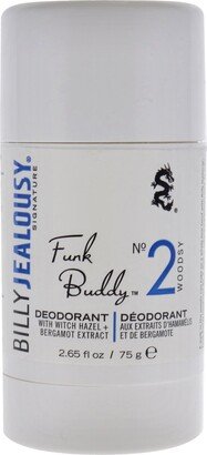 Funk Buddy Deodorant Stick - 2 Woodsy For Men 2.6 oz Deodorant Stick