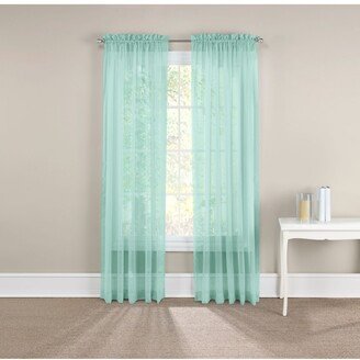 Pairs To Go Victoria Voile 84 x 118 Curtain Panel, Set of 2