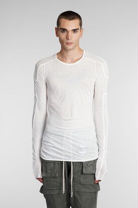 Sacrification Ls T Long Sleeve Shirt In White Cotton