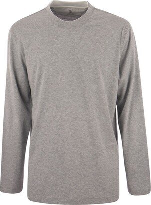 Crewneck Long Sleeve T-Shirt-AB