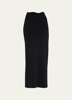 Maparadita Knit Column Maxi Skirt