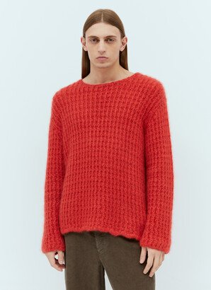 Olen Cashmere Sweater - Man Knitwear Red M