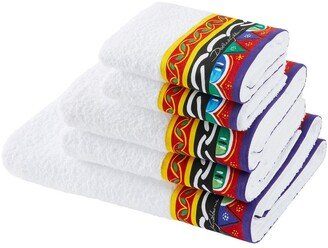 Set of 5 Carretto towels
