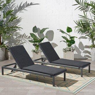 Cape Coral Outdoor Chaise Lounge with Cushion