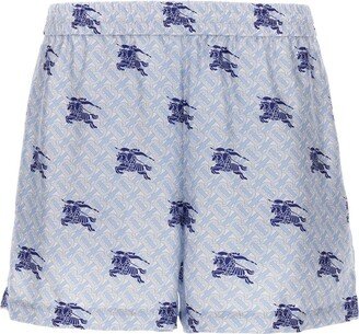 EKD TB-Monogram Knee-Length Shorts