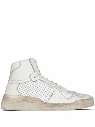 SL24 leather high-top sneakers