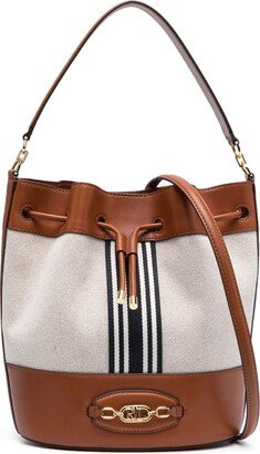 large Andie leather bucket bag