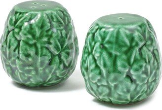 Cabana Vine Leaf Salt And Pepper Set