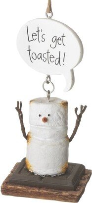 Midwest CBK Midwest Smore Marshmallow Lets Get Toasted Christmas Holiday Ornament - Multi