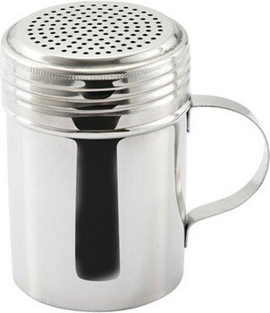 Stainless Steel Shaker with Handle, 10 oz - Pack of 6